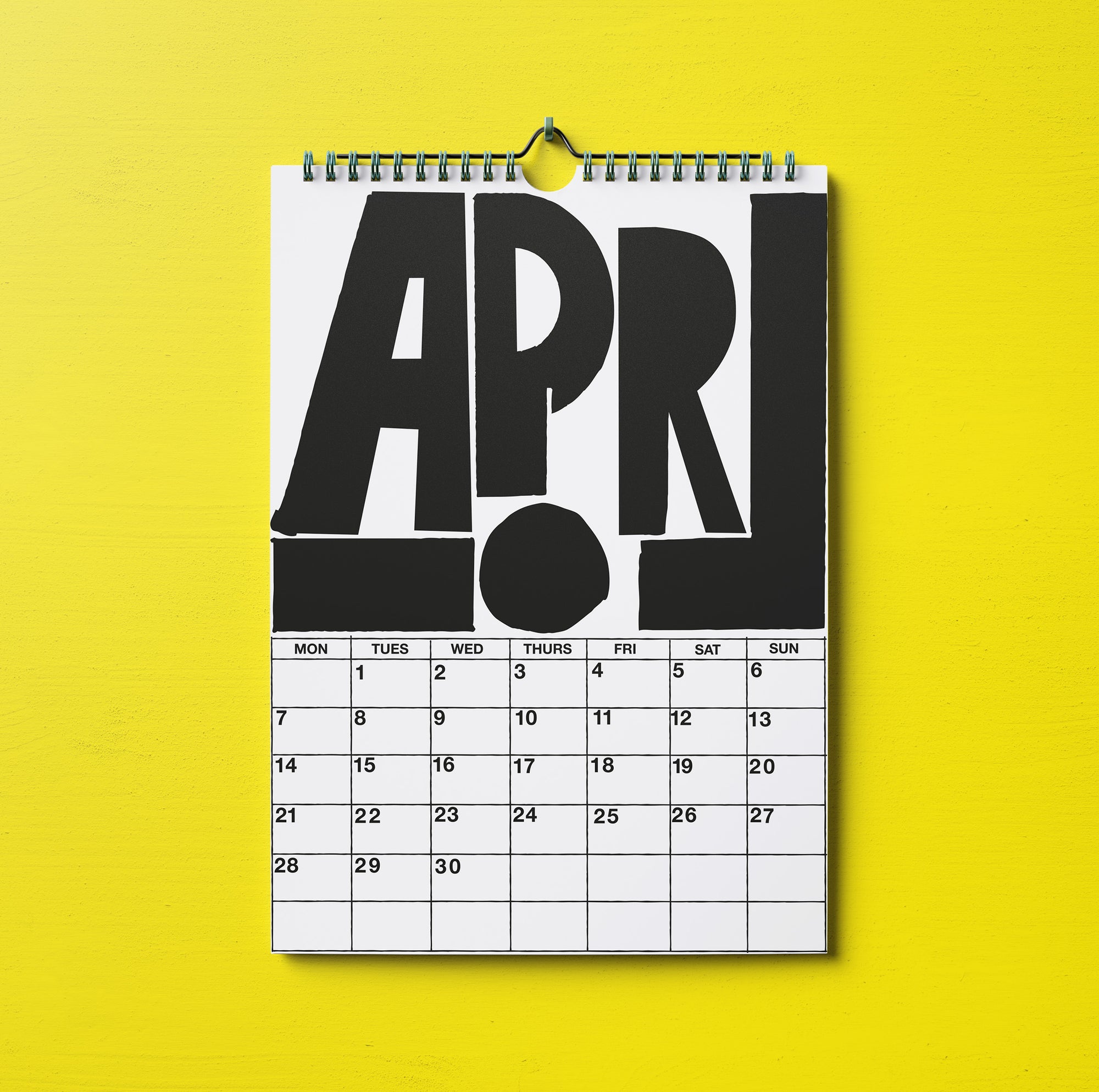 A3 RUDE Calendar 2025