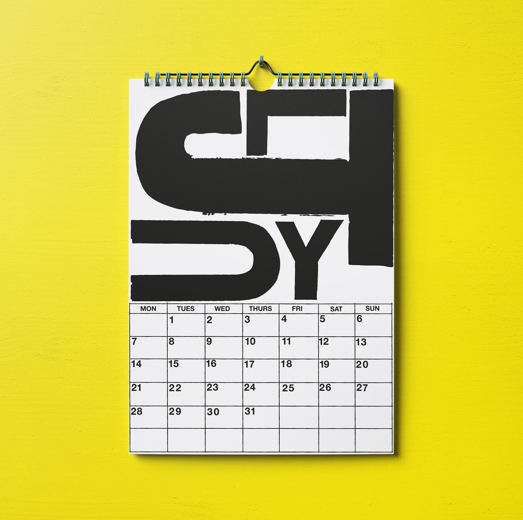 A3 RUDE Calendar 2025