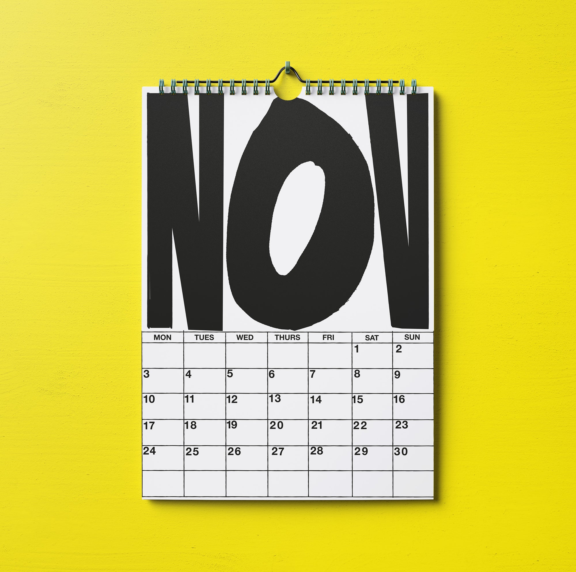 A3 RUDE Calendar 2025