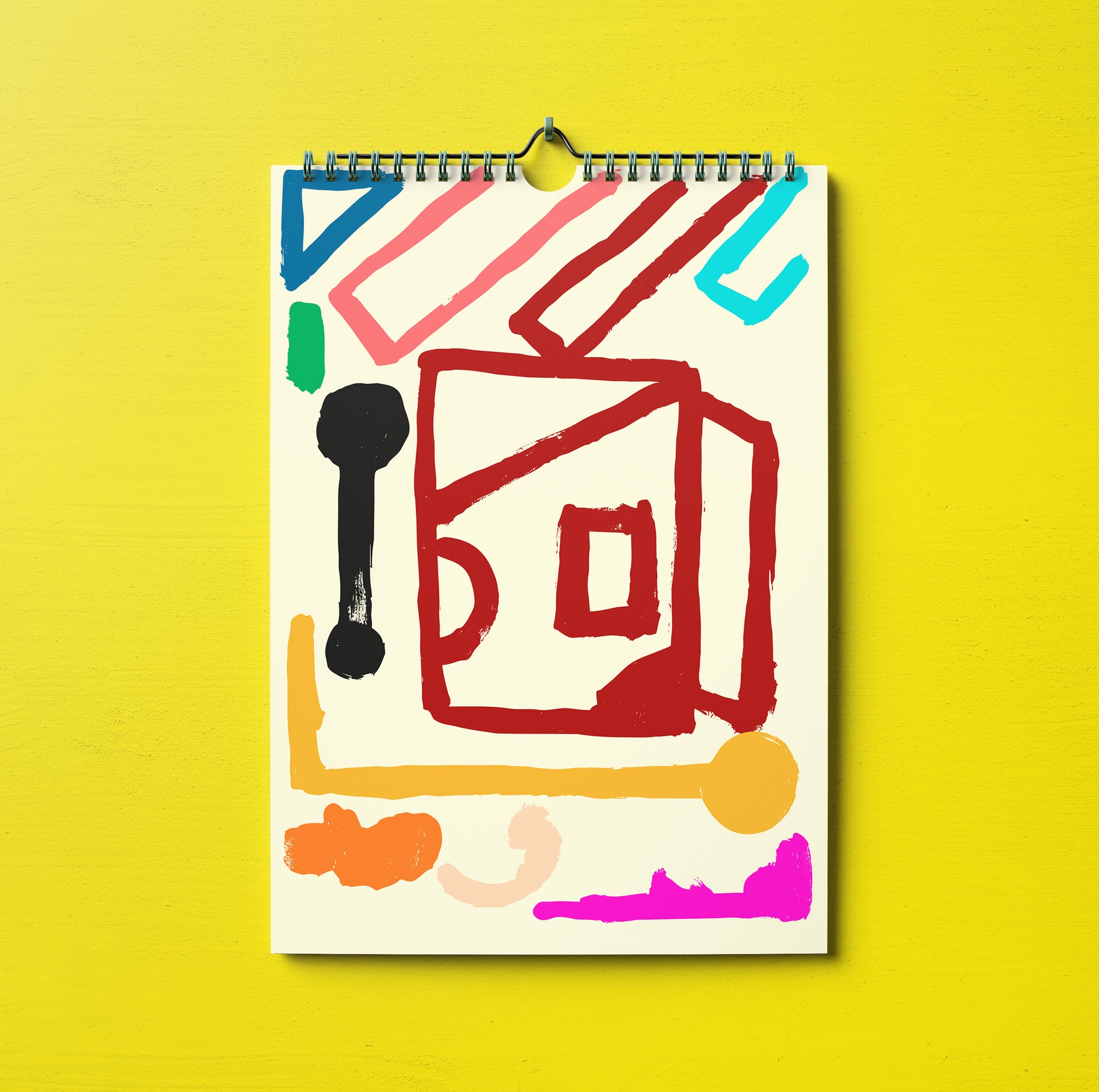 A3 RUDE Calendar 2025