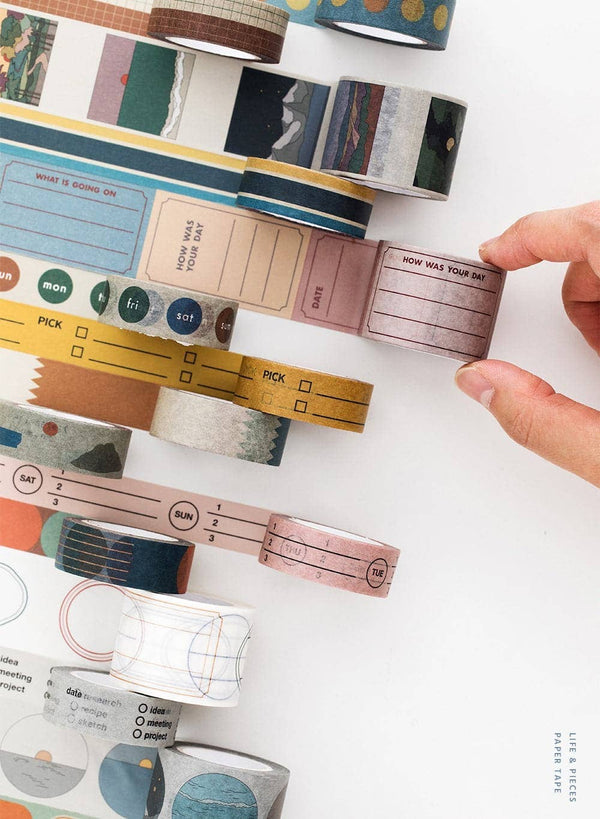 Livework Life & Pieces Masking Tape - Pinking Shears