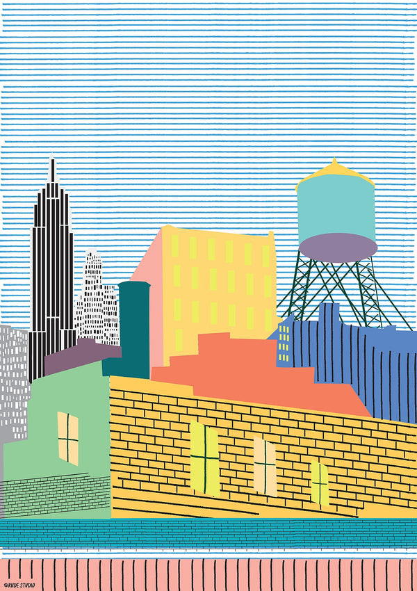 'New York' Giclée Print