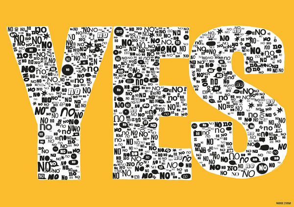 'YES' Giclée Print