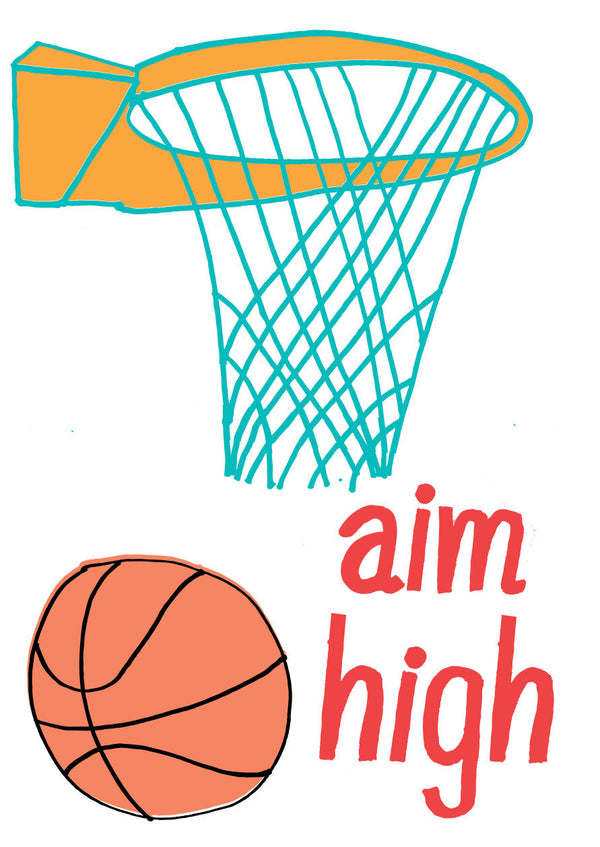 'Aim High' Card