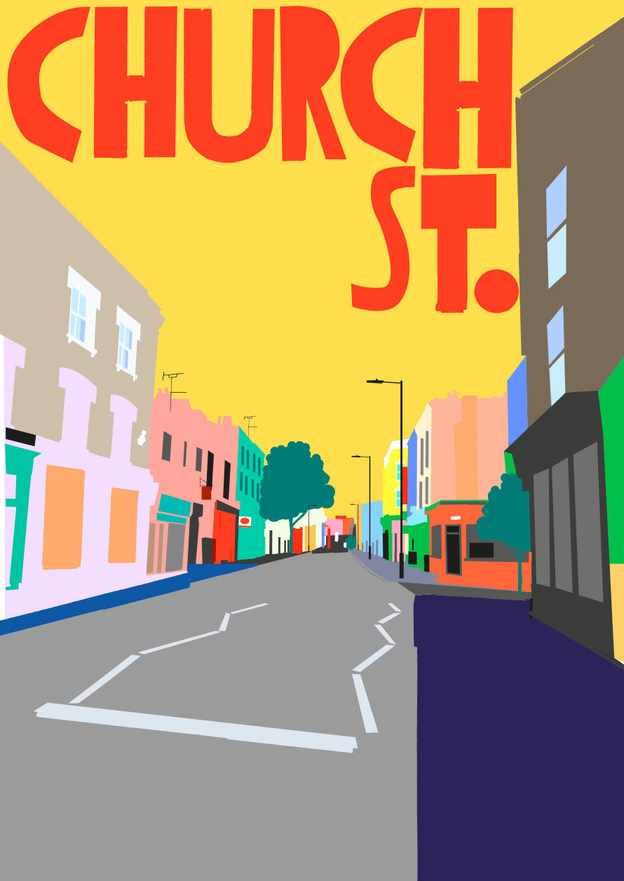 A5 'Church St.' Card