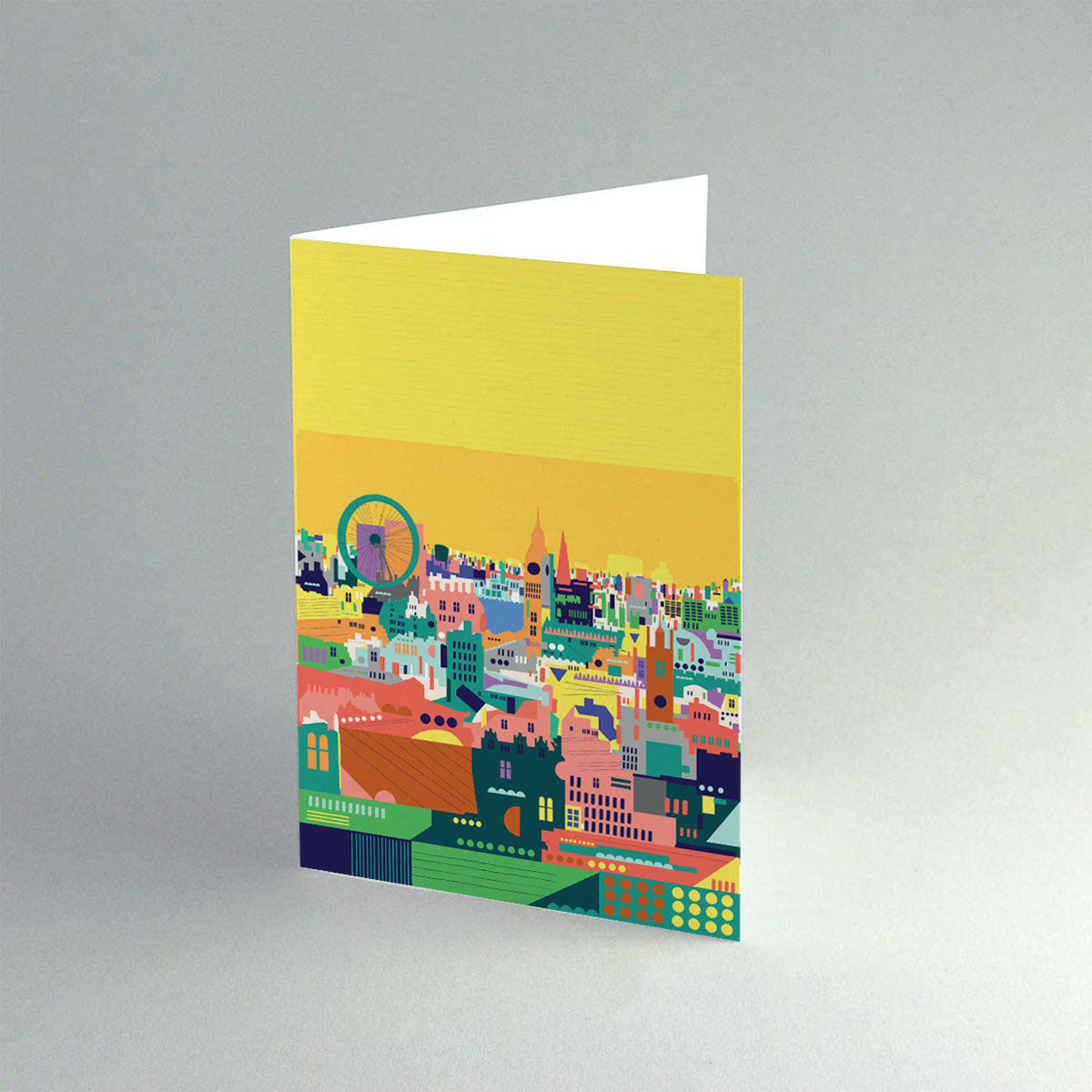 'Colourful London' Card