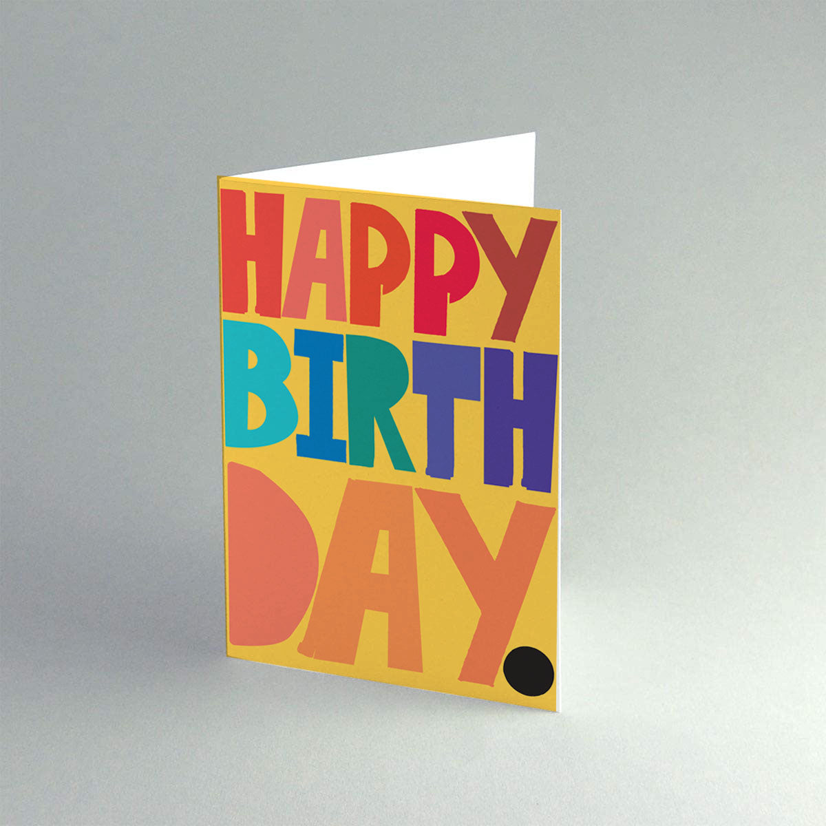 'Happy Birthday' Card.