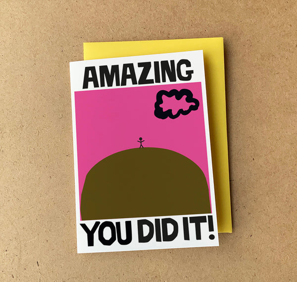 'Amazing' Greeting Card