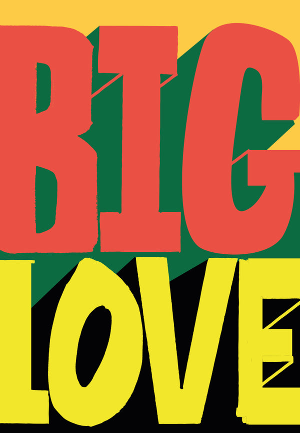 'Big Love' Greeting Card