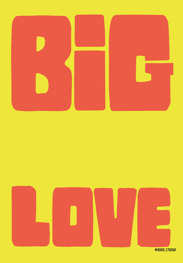 'Big Love' Card