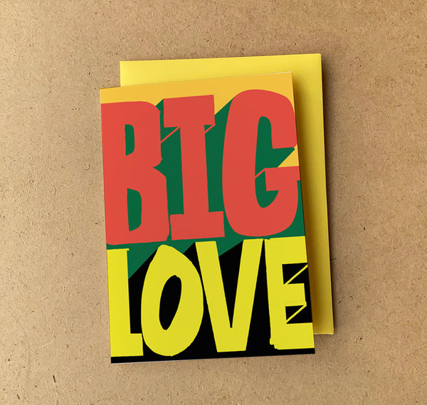 'Big Love' Greeting Card