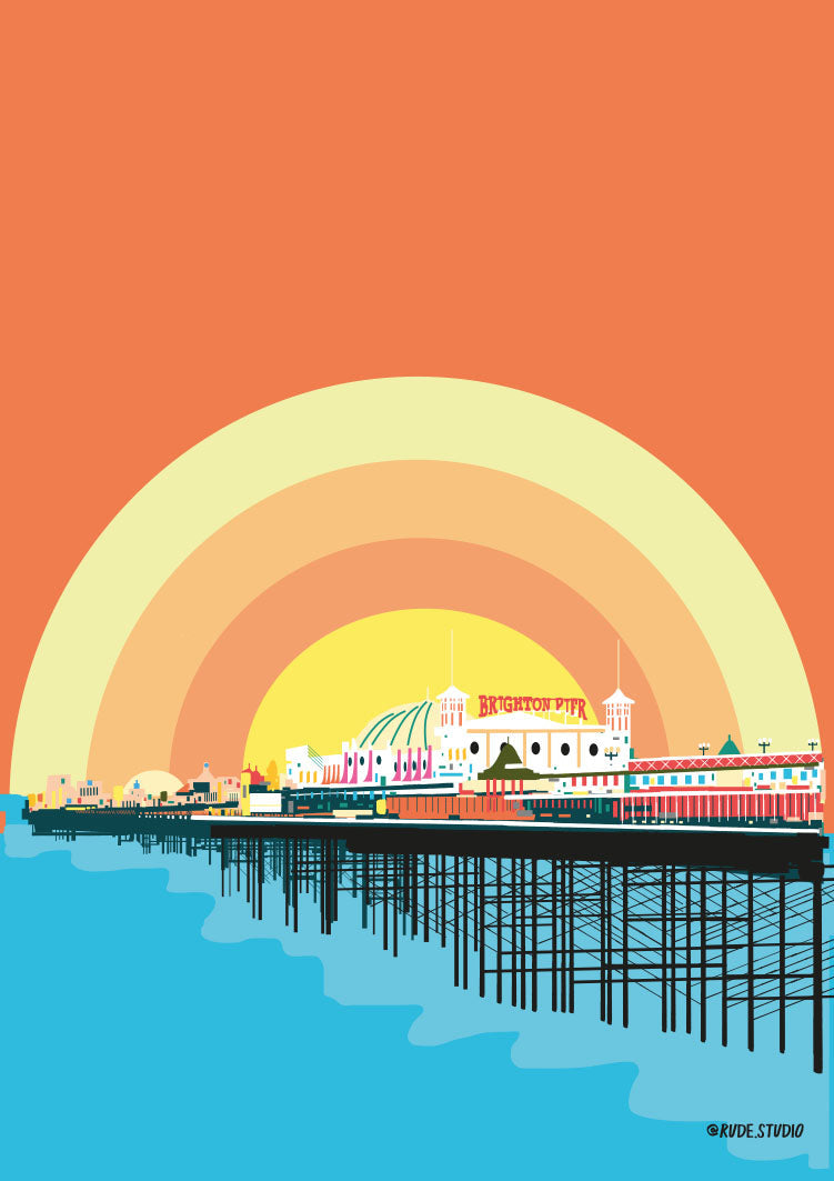 'Brighton' Card