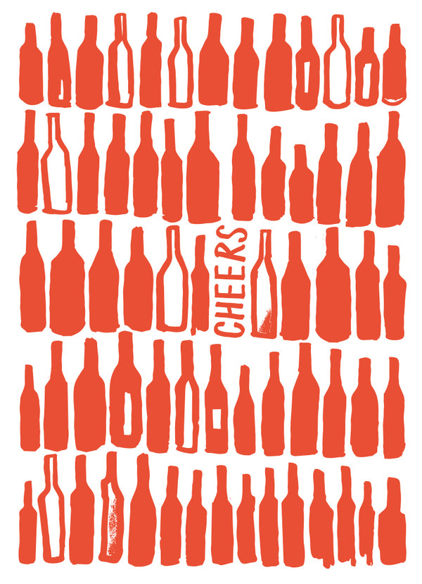 'Cheers' Greeting Card