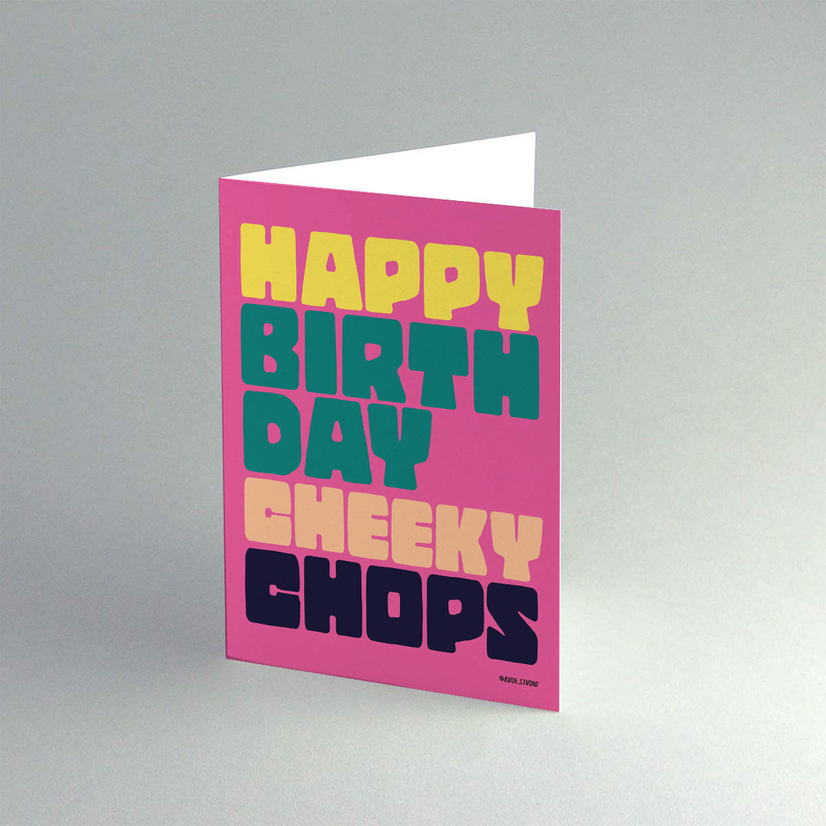 'Chops' Card – EVERYDAY SUNSHINE
