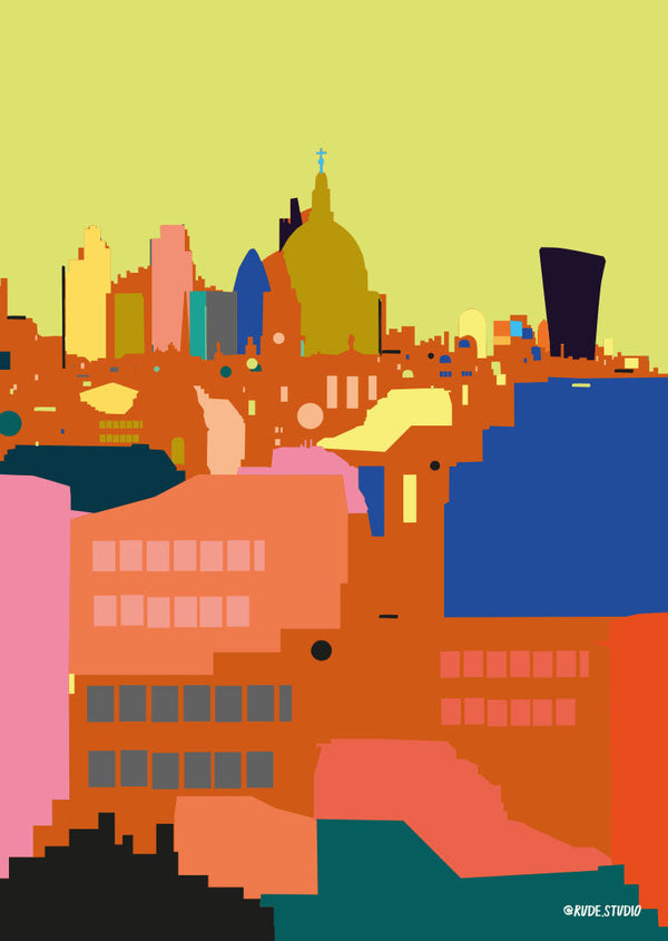 'City Blocks' Card