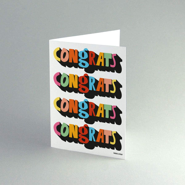 'Congrats' Card
