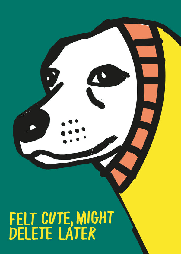 'Cute' Greeting Card