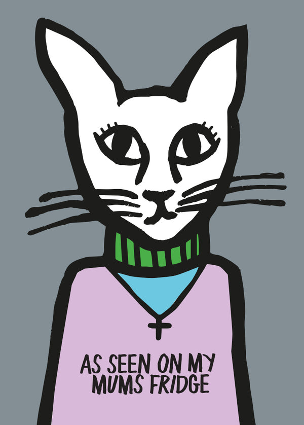 'Fridge' Greeting Card