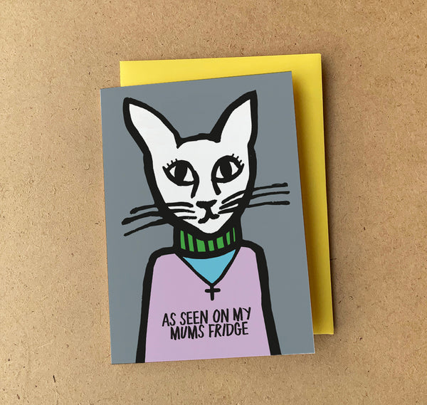 'Fridge' Greeting Card