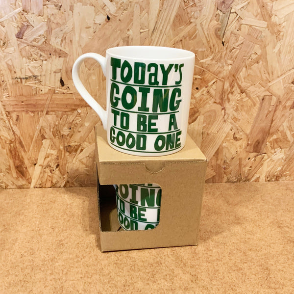 'Good One' Boxed Mug