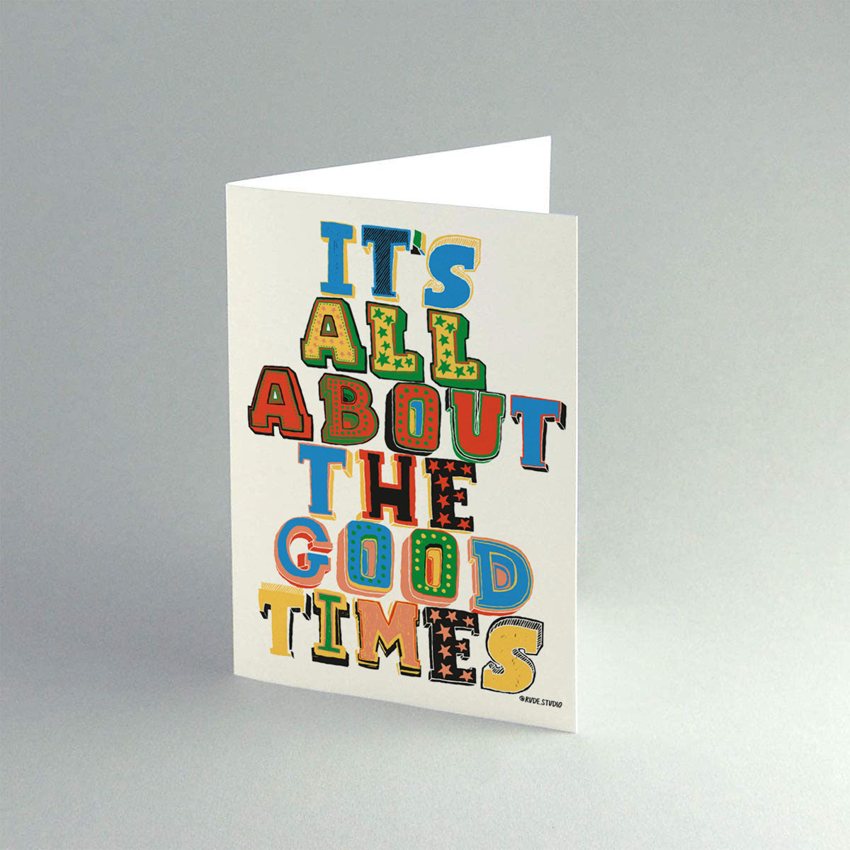 'Good Times' Card