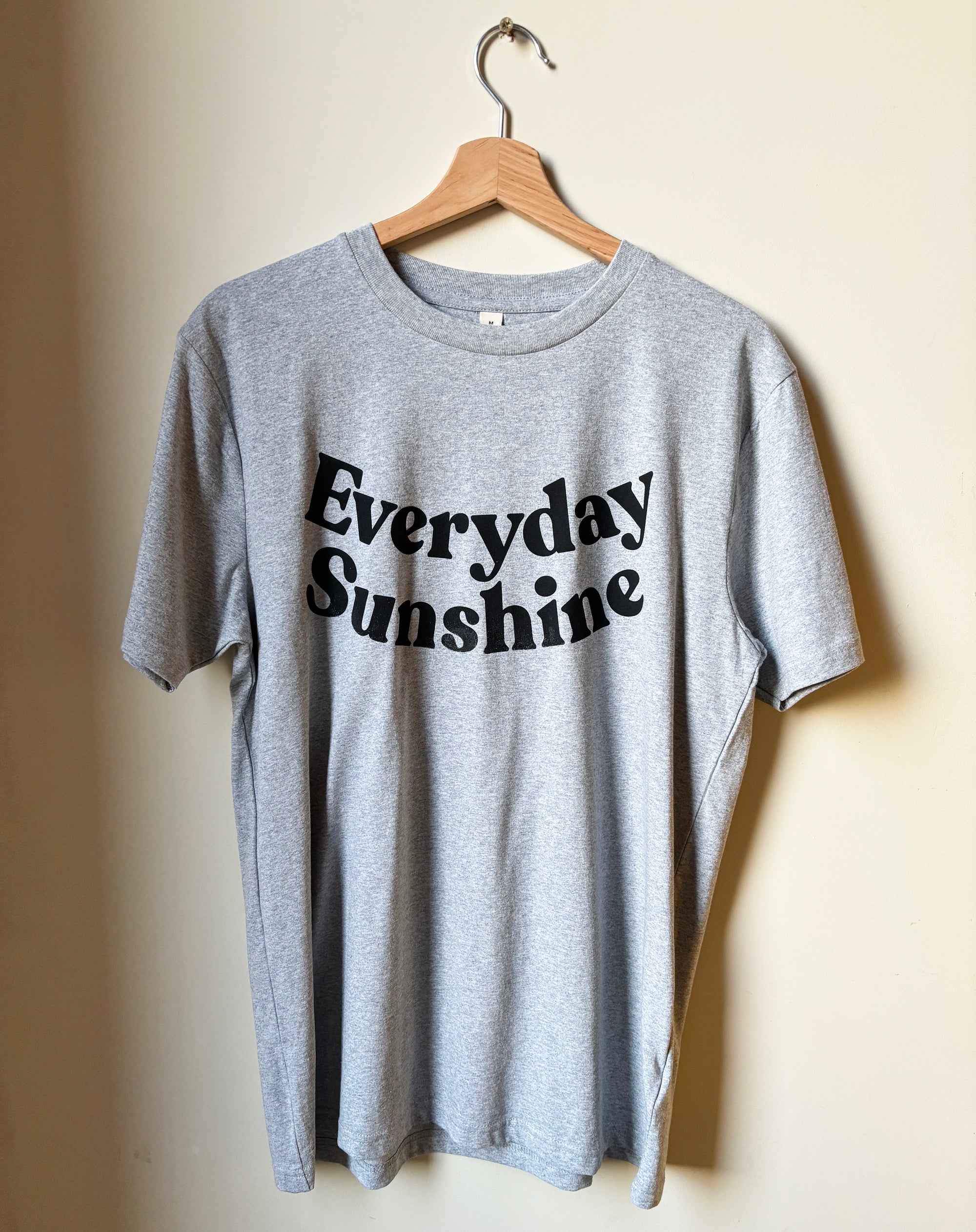 'Everyday Sunshine' Light Grey T-Shirt