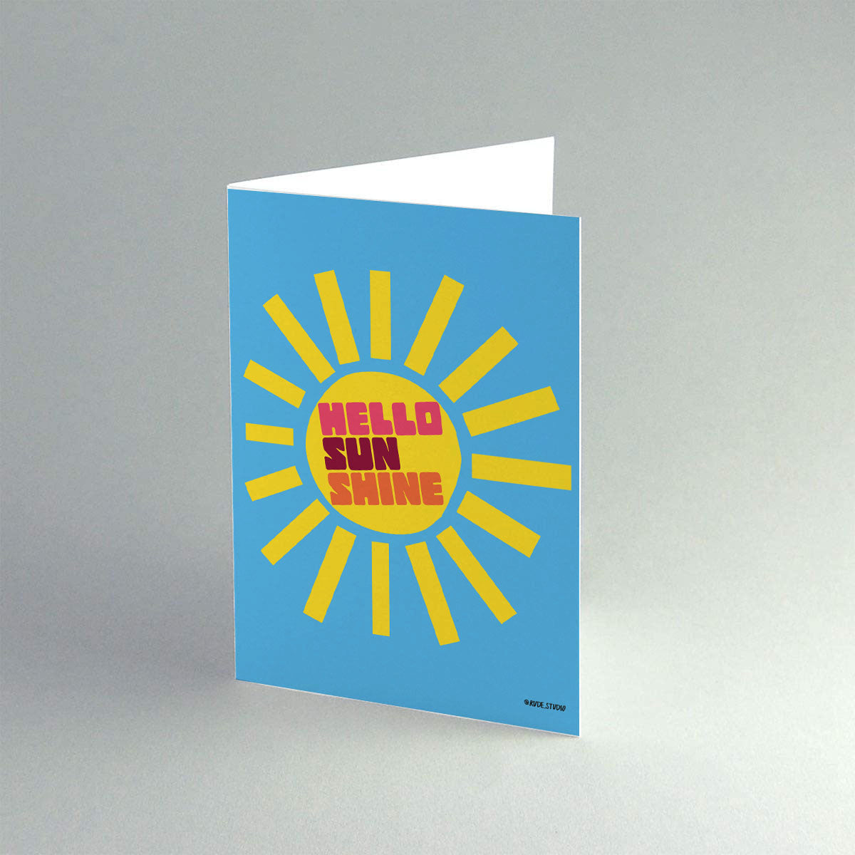 'Hello Sun' Card