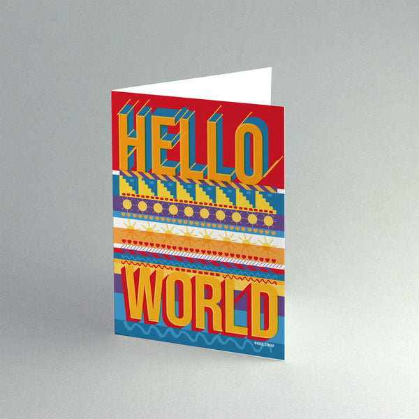 'Hello World' Card