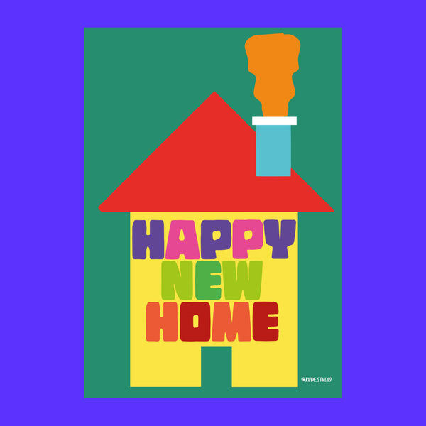 'Happy New Home' Card