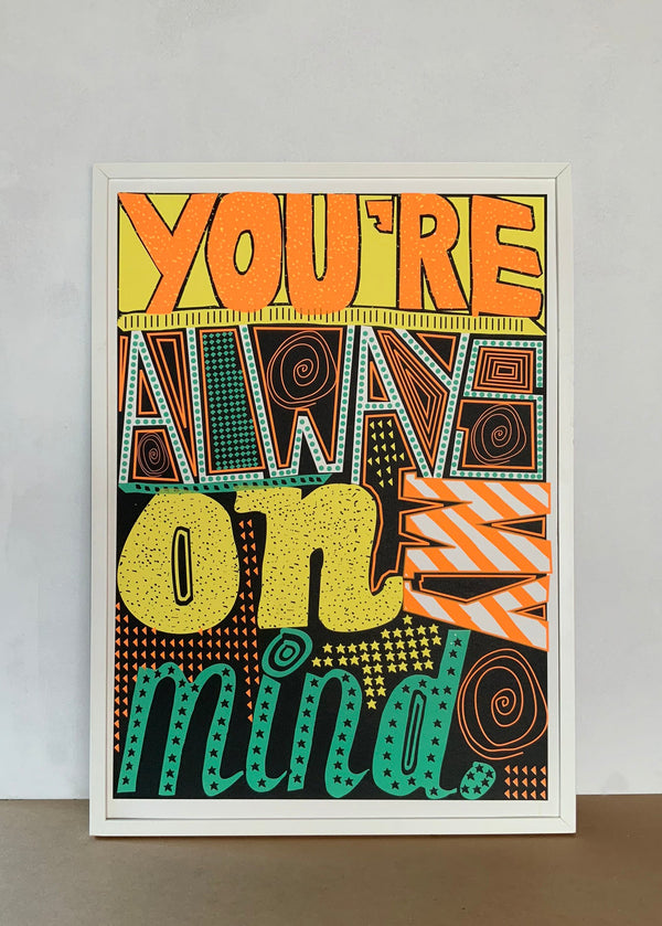 ‘My Mind’ Screen Print.