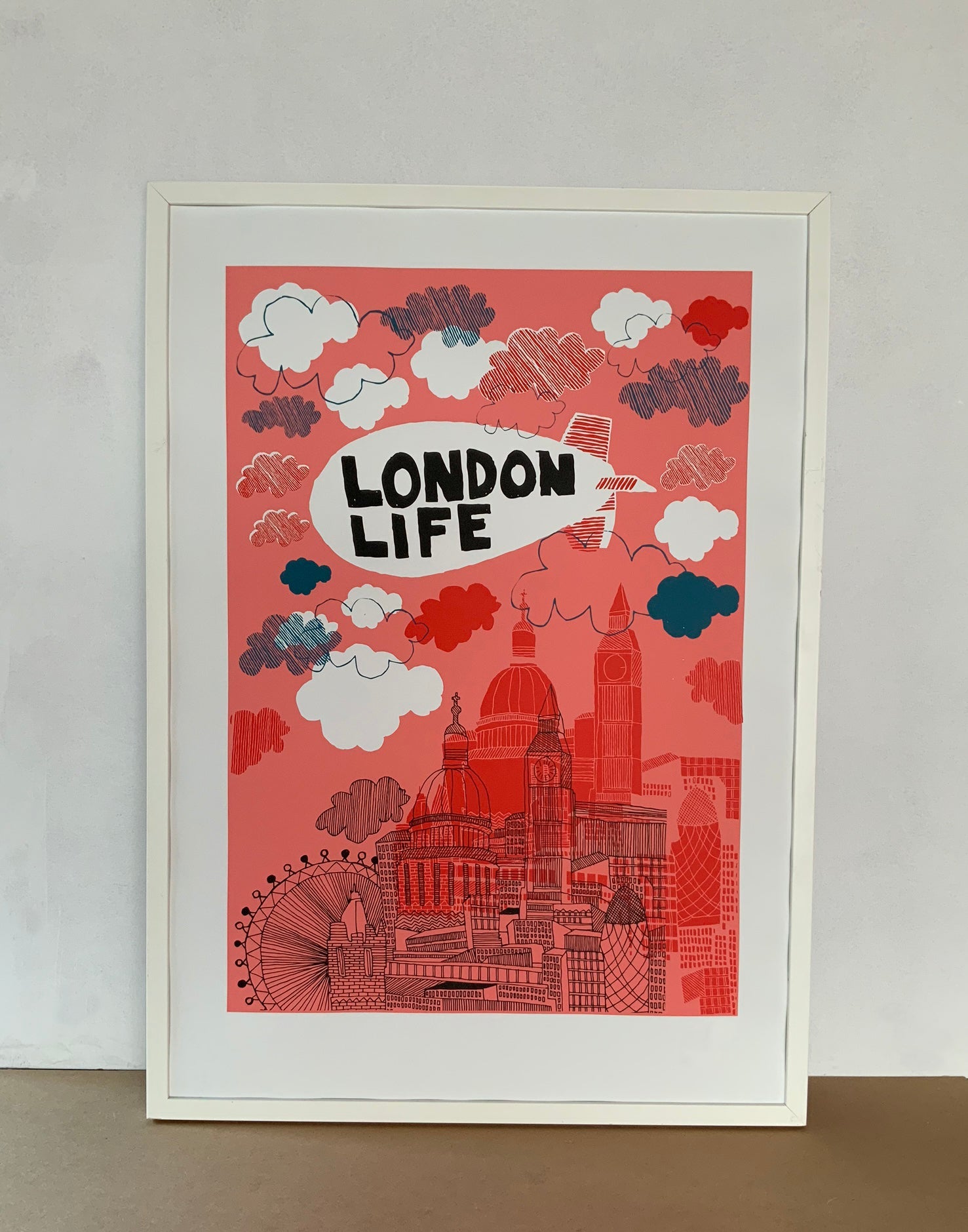 ‘London Life’ Screen Print.