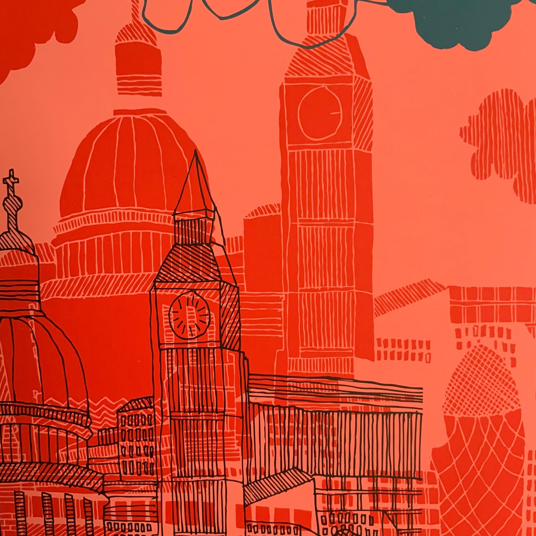 ‘London Life’ Screen Print.