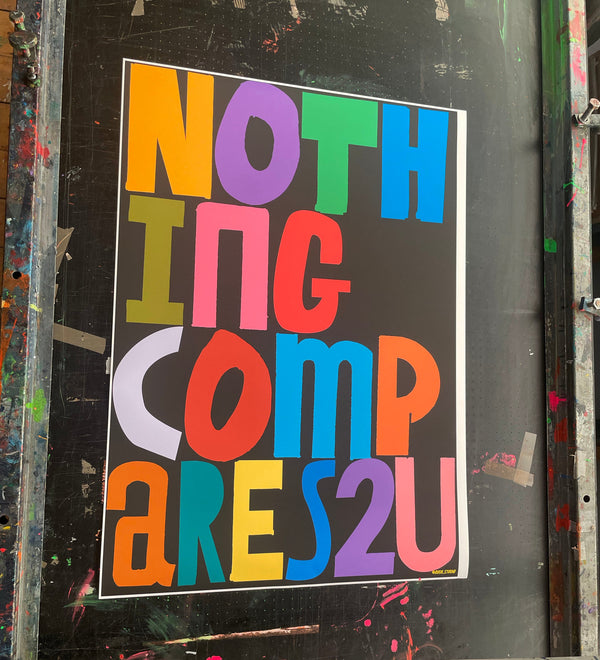 'Compares' Studio Print