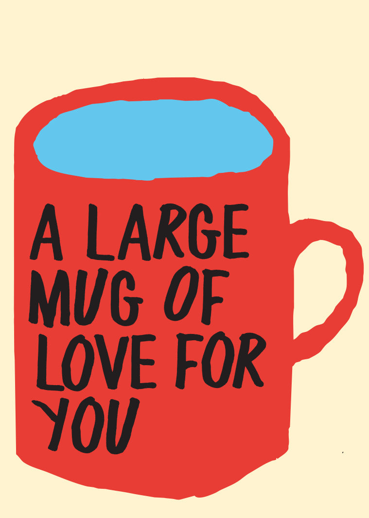 'Mug' Greeting Card