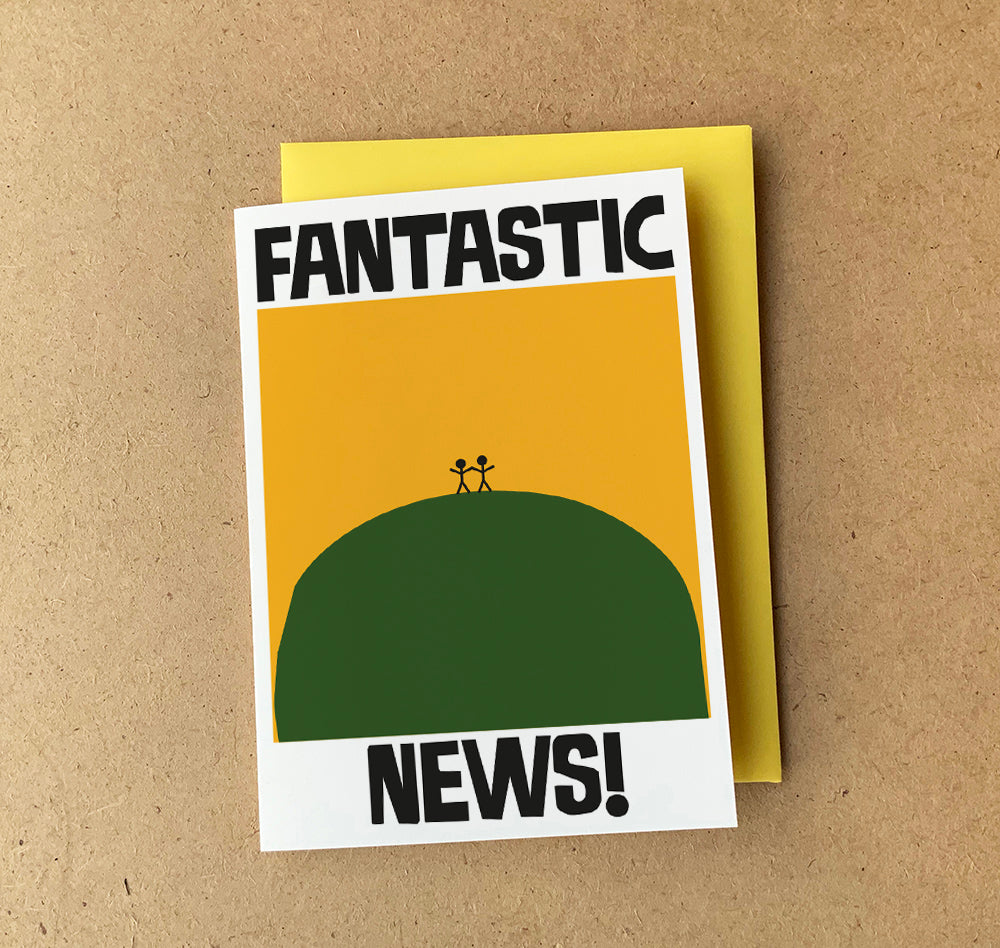 'News' Greeting Card