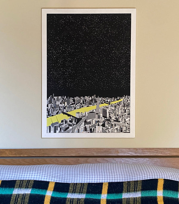 'Night  London' Giclée Print