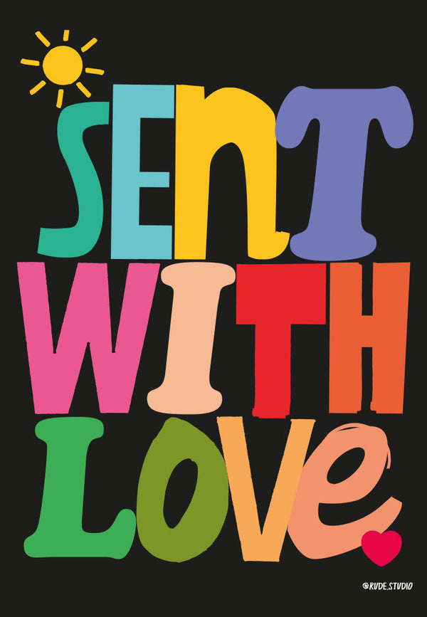'Sent With' Card