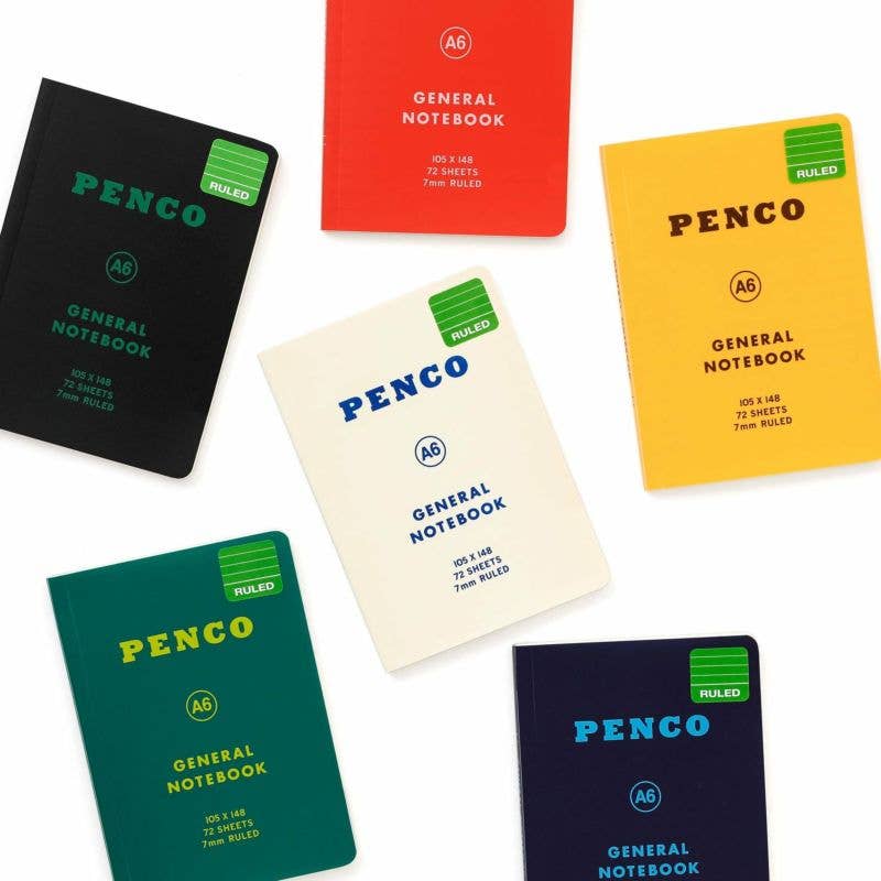 Hightide Penco Soft PP Notebook (Ruled A6)