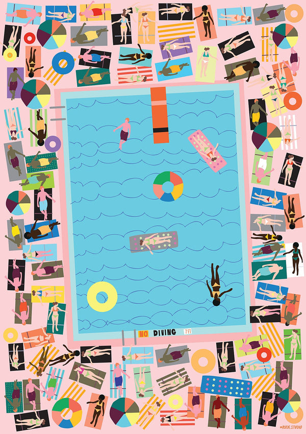 'Pool' Giclée Print