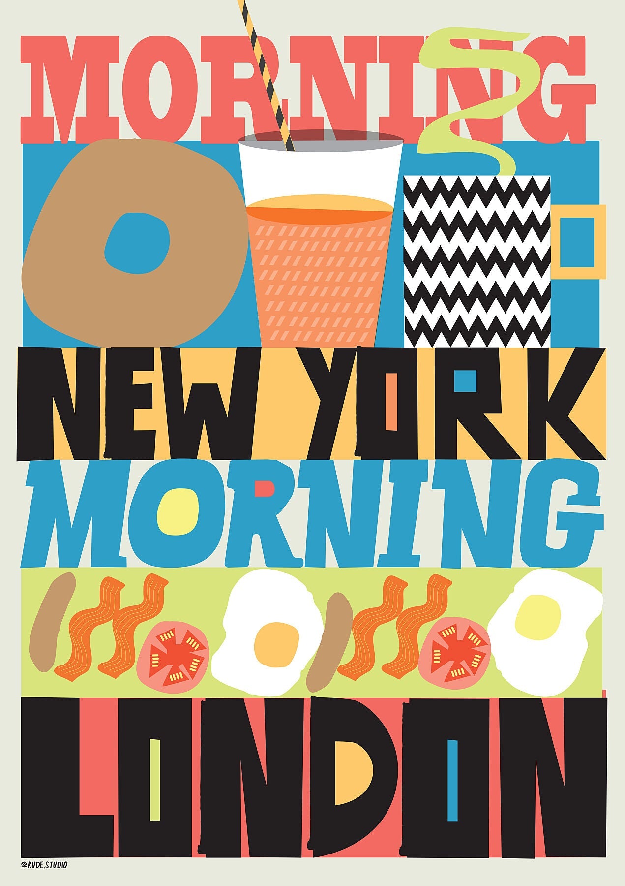 'Morning NY' Giclée Print