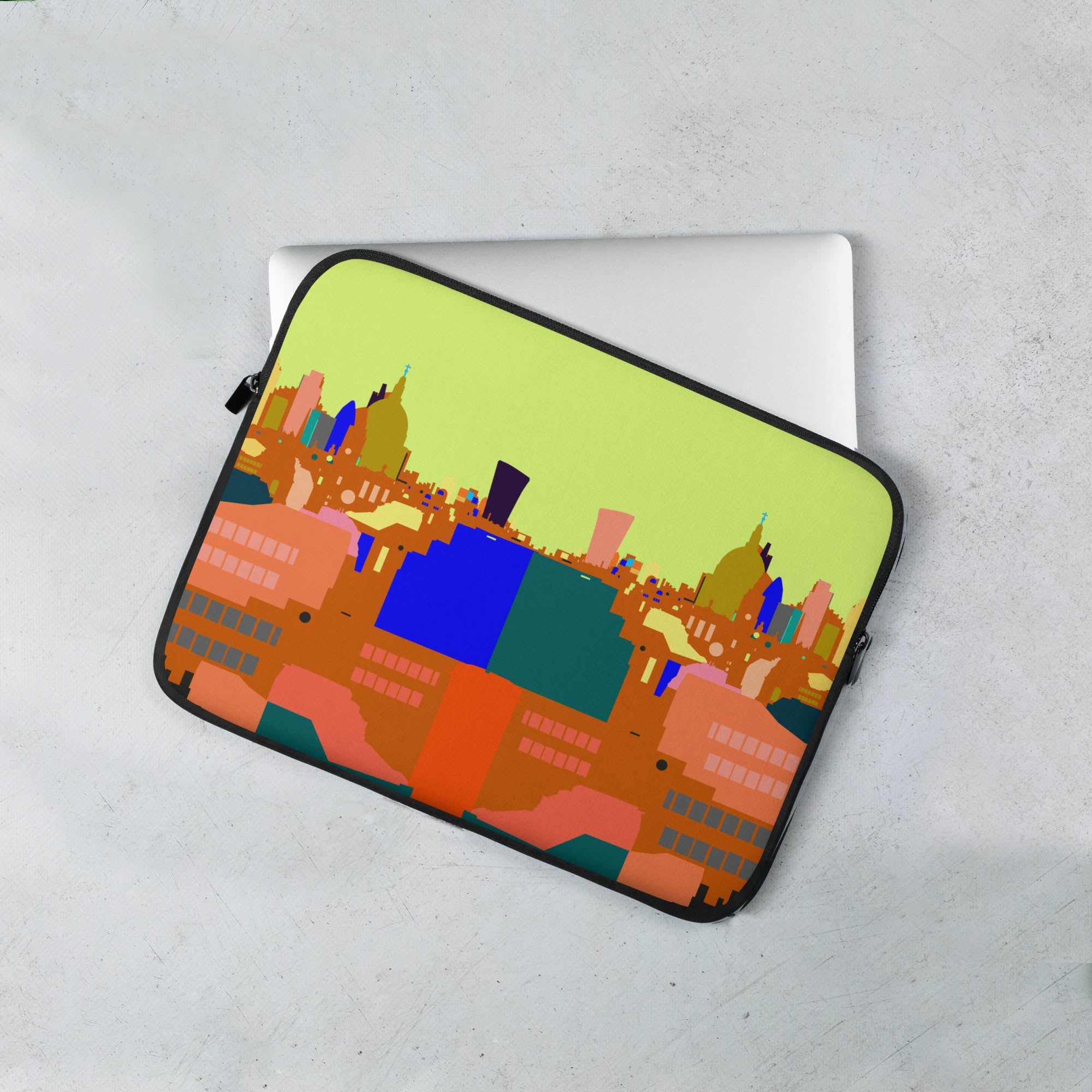 'City Blocks' Laptop Sleeve.